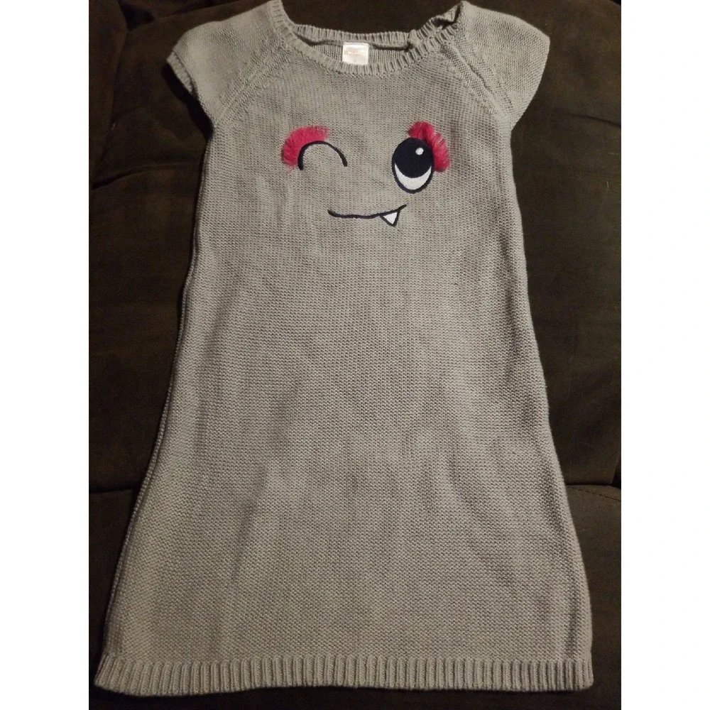Gymboree‎ cosmic club monster dress 5 back to school